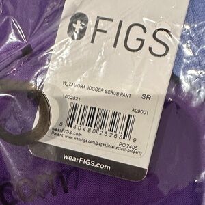 FIGS Zamora Jogger Scrub Pants in Purple